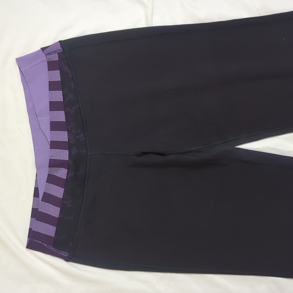 Lululemon Astro Pant Full-On Luon, Color Beautiful Baroque Deep Zinfandel Sz 10 - Picture 4 of 15